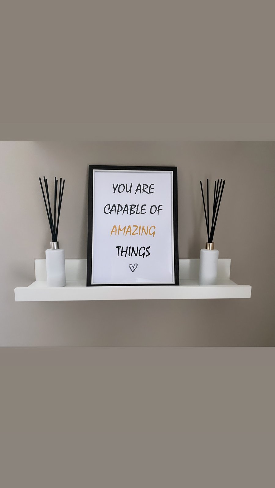 You Are Capable Of Amazing Things Print 
