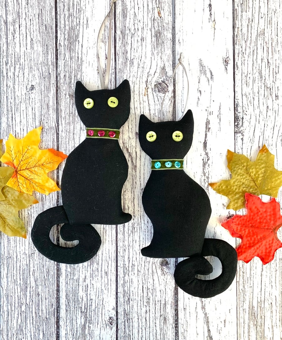 Black Cat hanging decoration 