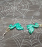 Loch Ness Monster Nessie Polymer Clay Earrings - Image 3