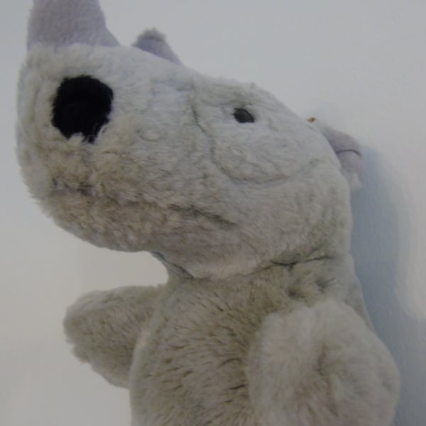 Small Rhino Wall Decoration - Faux Taxidermy Perfectly Imperfect