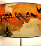 Swallows at Sunrise Drum Lampshade by Lily Greenwood - Large - 45cm - Image 4