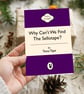 Funny Christmas Card - Why Can't We Find the Sellotape - Penguin Style A5 Card - Image 6