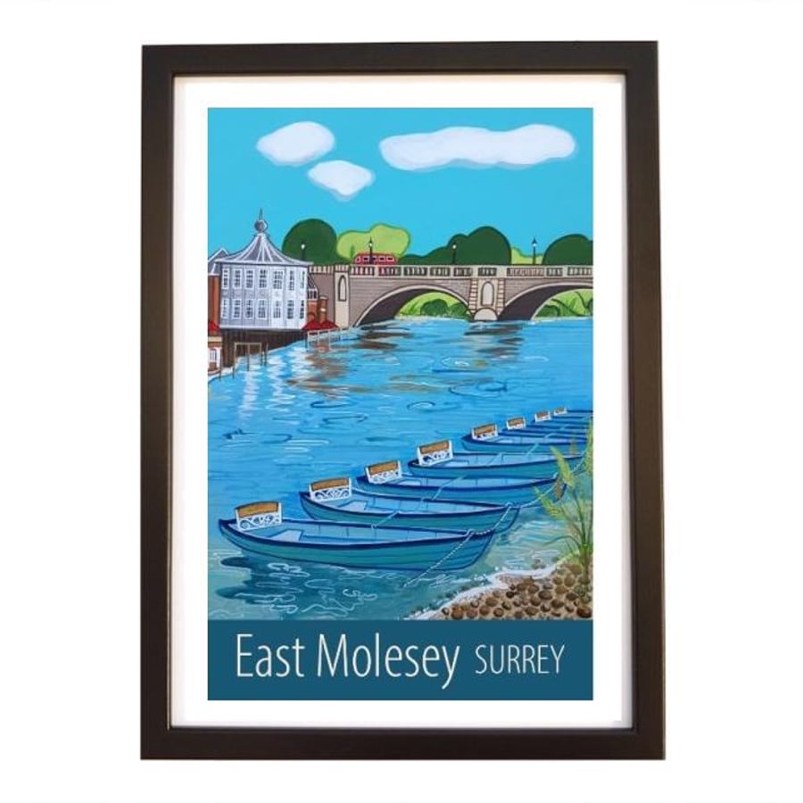 East Molesey - black frame