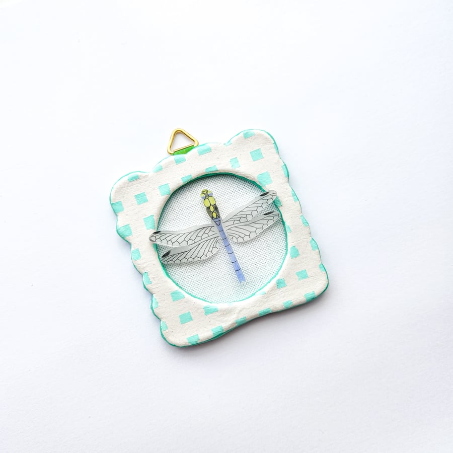 Tiny Butterfly Wall Hanging, Spring Insect Hanging