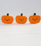 NEW Happy Pumpkin shelf ornaments (flat style) - Image 1