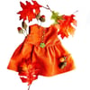 Embroidered Autumn Dress