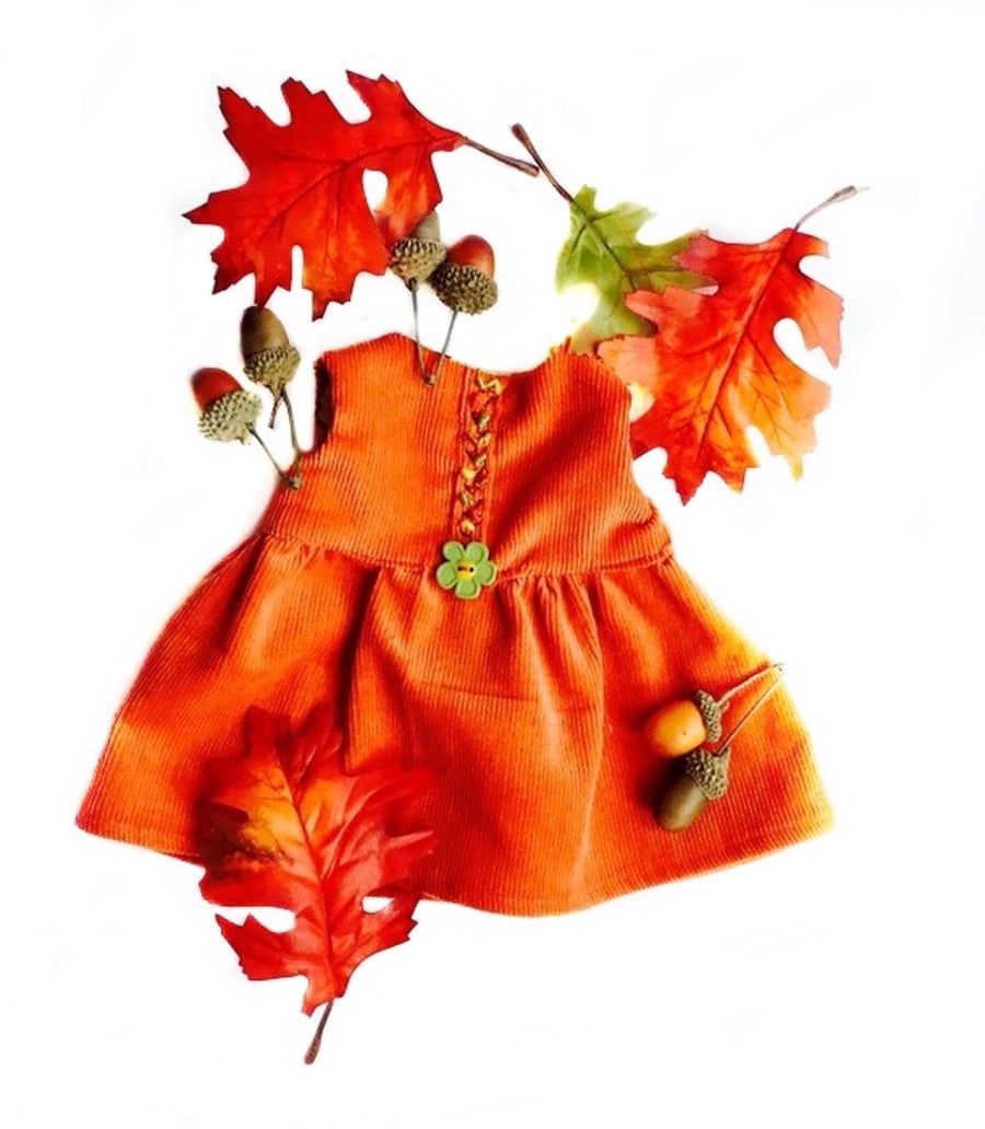 Embroidered Autumn Dress