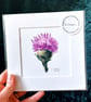 Thistle- Original Watercolour Painting - Image 5