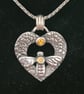 Fine Silver Bee Necklace - Image 2