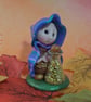 Tiny Magical Gnome 'Fyori' with golden nuggets potion urn OOAK Sculpt - Image 4