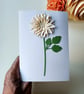 Buttercream Dahlia - Flower Shop Moments, Blank Handmade Floral Card 