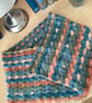 BEAUTIFUL CROCHET SCARF IN A LOVELY SHELL PATTERN. IT IS 40"x9" 