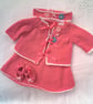 Baby Girl's 4 Piece Dress Set, Hand Knitted Baby Clothes, Custom Make, Baby Gift - Image 9