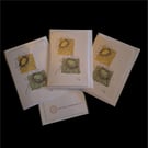 A6 blank greeting cards with original sketch images