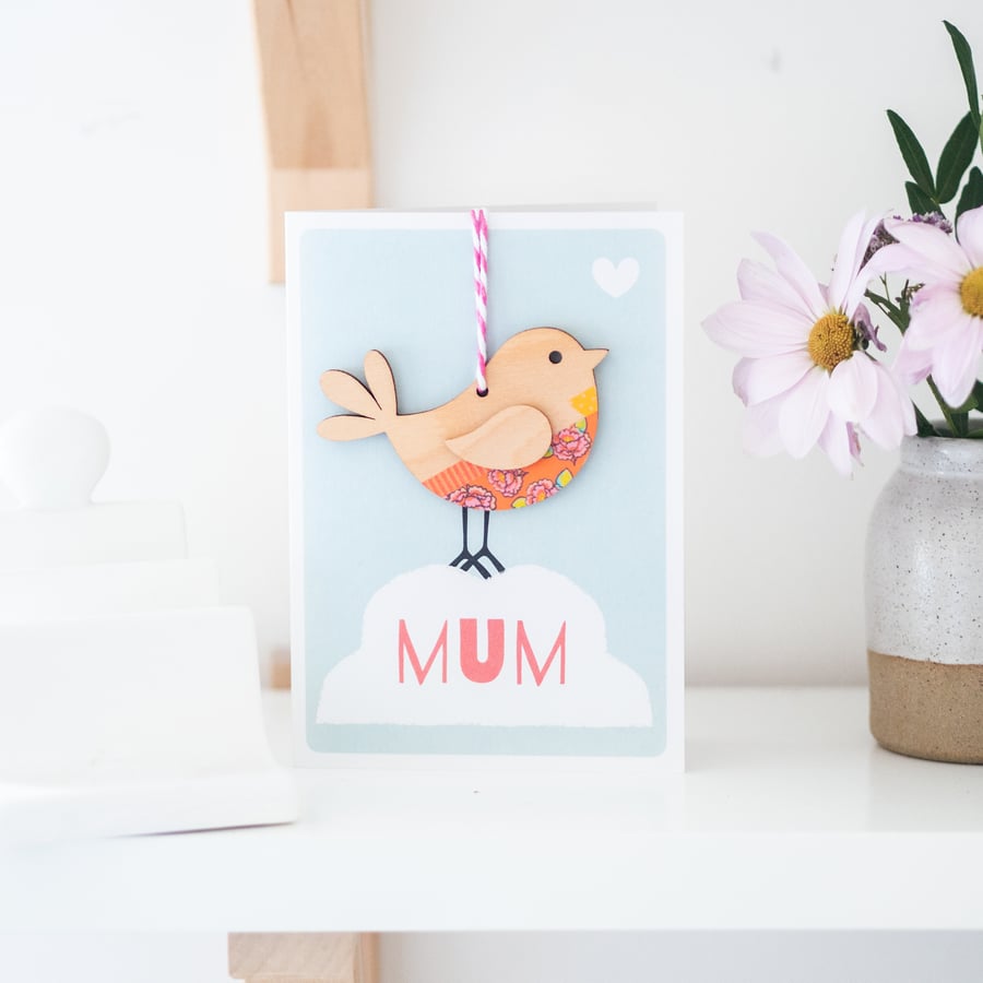 Handmade Keepsake card for Mum