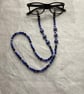 Glasses lanyard, glasses chain, beaded chain.
