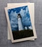 Flamborough Head Lighthouse Large Photographic Card BLANK