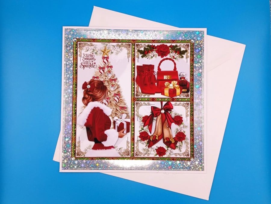 Christmas Card, Wife, Daughter, Sister, Grandaughter