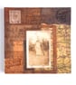 Analogue Ephemera Collage on Wood Panel, 12x12cms, Free UK Postage (201) - Image 1