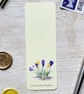 Crocus Flower Bookmark - Double Sided  - Image 4