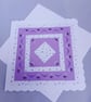 Card, Any Occasion, Embroidered with Beads - Image 2