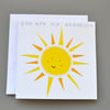 You are my Sunshine Card