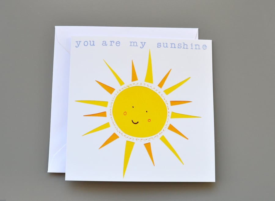 You are my Sunshine Card