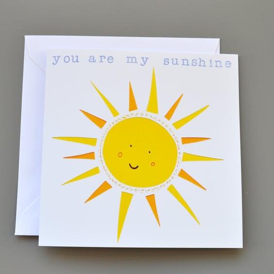 You are my Sunshine Card