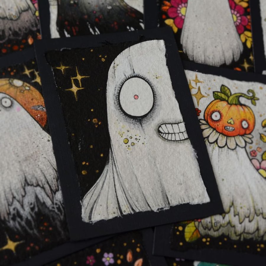 ghostober ghost - day 6 - cedric