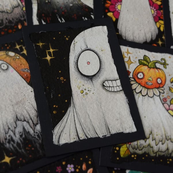 ghostober ghost - day 6 - cedric