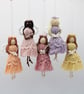 Macrame Christmas Fairy, Angel tree decoration - Image 2