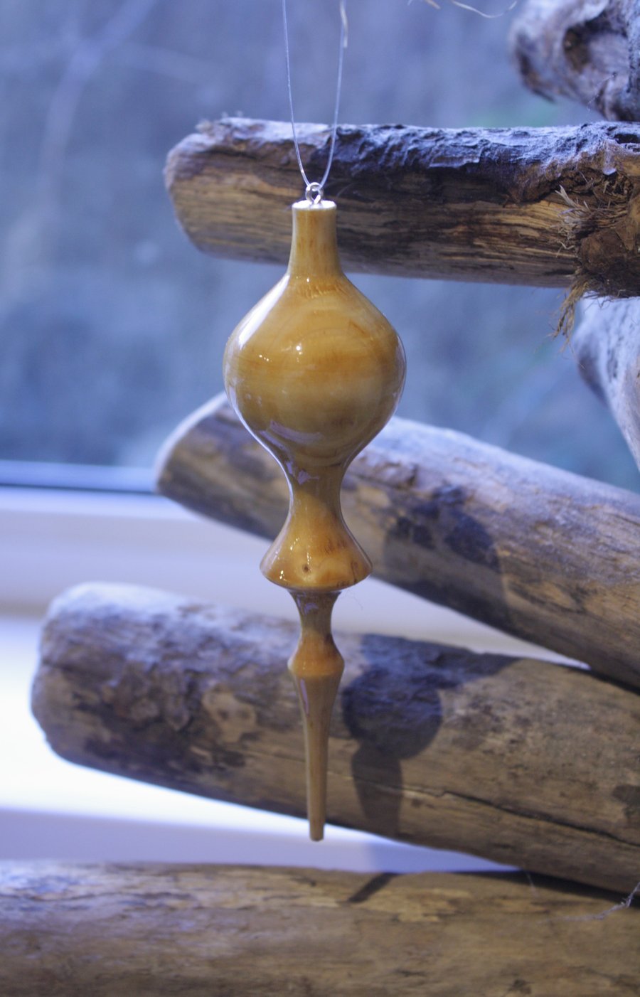 Unique Wooden Christmas Bauble