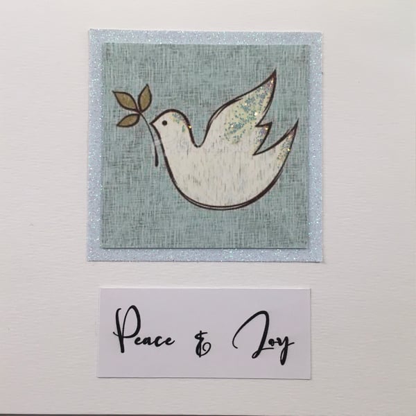 Peace and Joy Christmas Card 