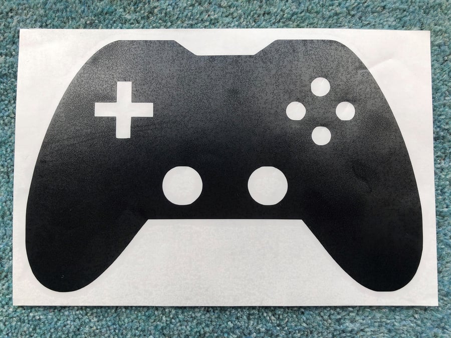 Gaming Console - Wall Sticker Decal - Vinyl Sticker for a Gamer
