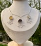 A Beach Trio of Jelly Fish Seaglass Pendant - 1376 - Image 1