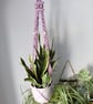 Macrame plant pot holder, plant hanger, floating shelf - Image 3