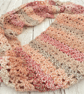 Pink Infinity Scarf - Handmade -Chunky Scarves - Perfectly Imperfect - Image 2