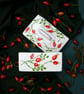 Rose Hip Butter Dish Butter Dish - Hand Painted - Image 1