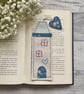 Bookmark, tall house bookmark 