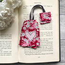 Bookmark, fabric bookmark 