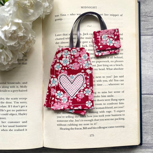 Bookmark, fabric bookmark 