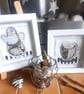 Wire Pot of Coffee in black white cream. Handmade Art. Perfect for Coffee Lovers - Image 9