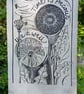 'Time is Precious' Tea Towel - Image 2