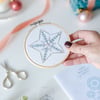 Folk Star Embroidery Kit