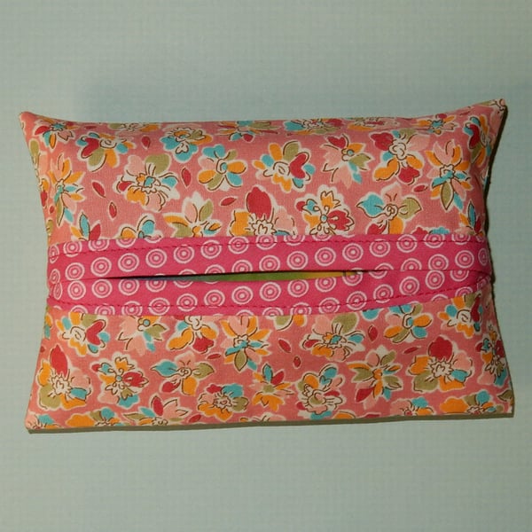 Pocket tissue holder Spring flowers