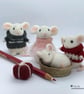 Mouse, Alfie, needle felted by Lily Lily Handmade - Image 5