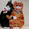 Love cats mosaic