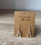 Sterling Silver Earrings - Musical Notes - Brand New & Sealed!! 