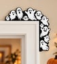 Halloween Ghost Corner Decoration – 3D Printed Door and Frame Decor