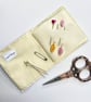 Bee and flower sewing needle and pins case.  - Image 6
